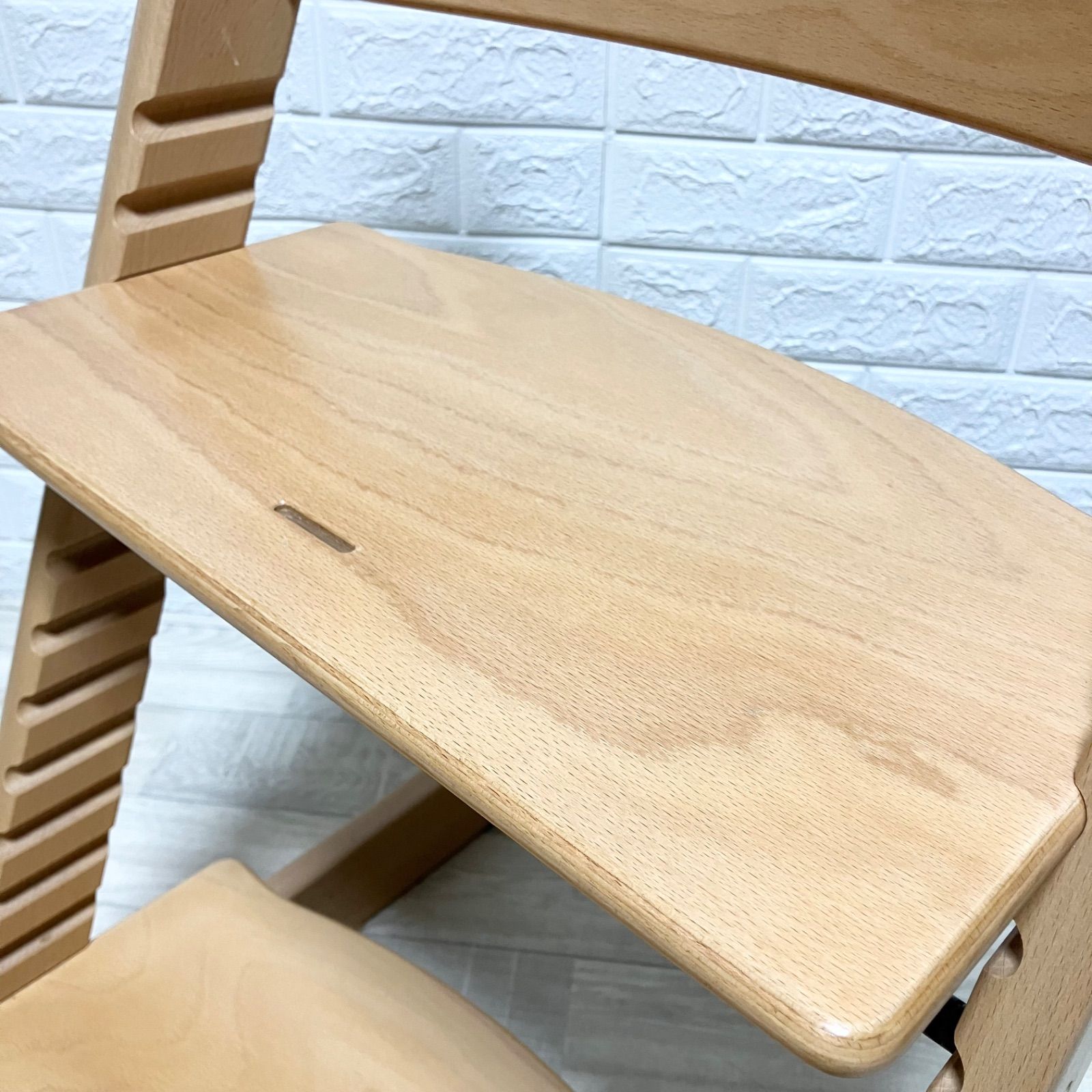 美品‼︎ 人気色 ナチュラル ストッケ トリップトラップ シリアル6 #6