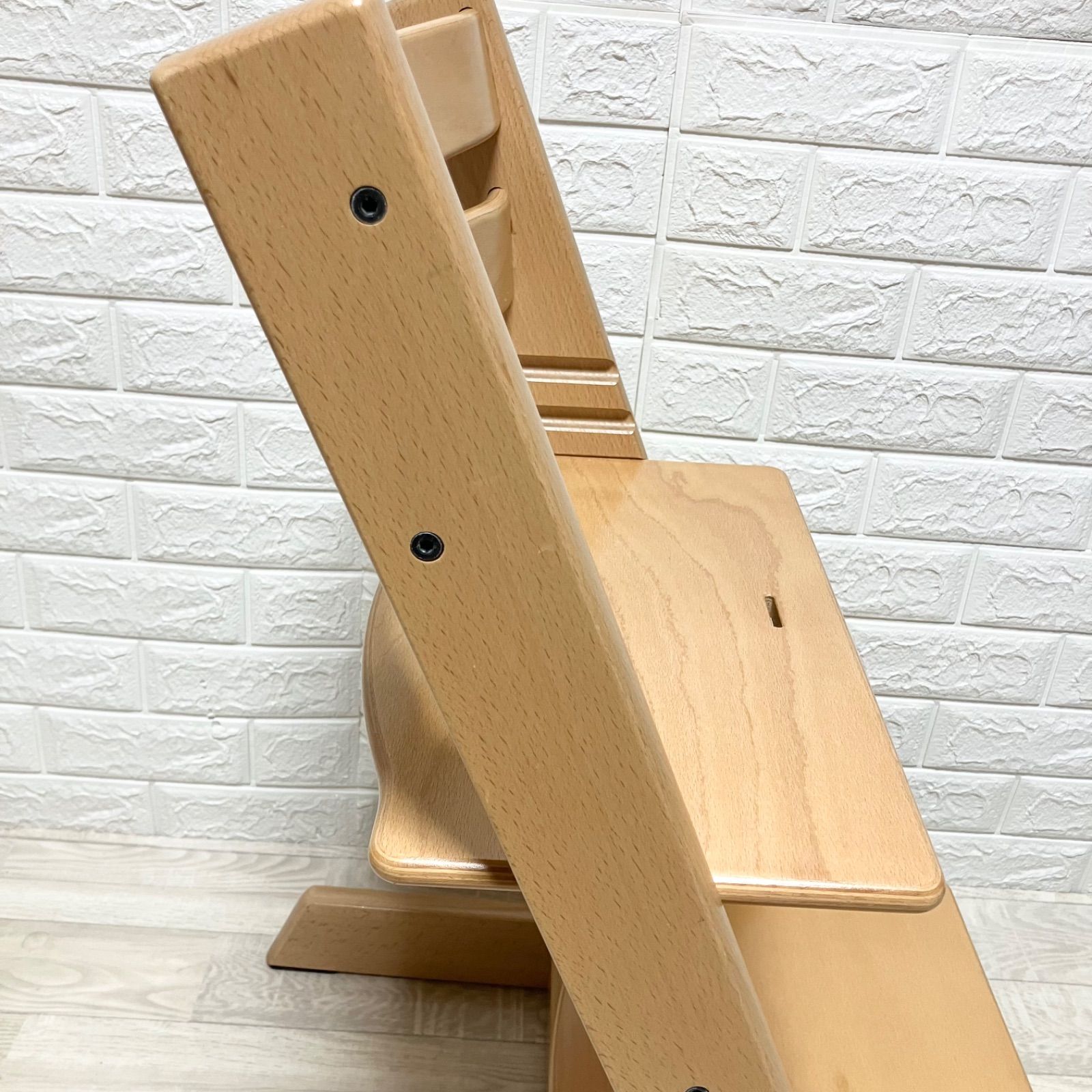 美品‼︎ 人気色 ナチュラル ストッケ トリップトラップ シリアル6 #6