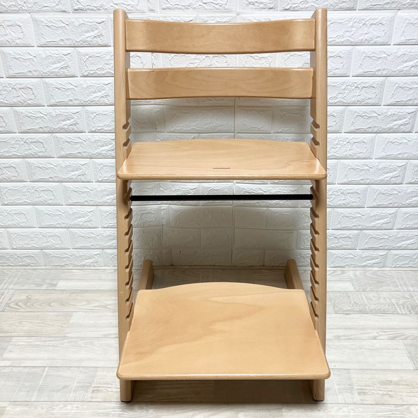 美品‼︎ 人気色 ナチュラル ストッケ トリップトラップ シリアル6 #6