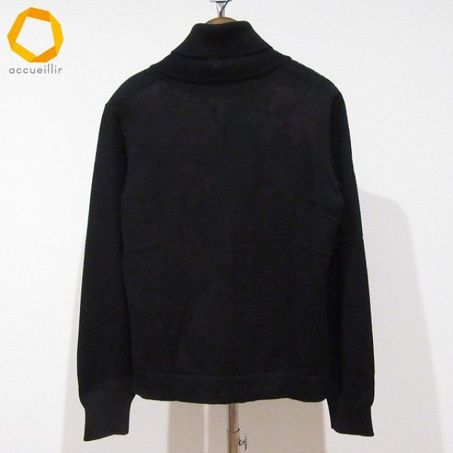 wnc レオナール LEONARD セーター・ニット L 黒 マルチカラー