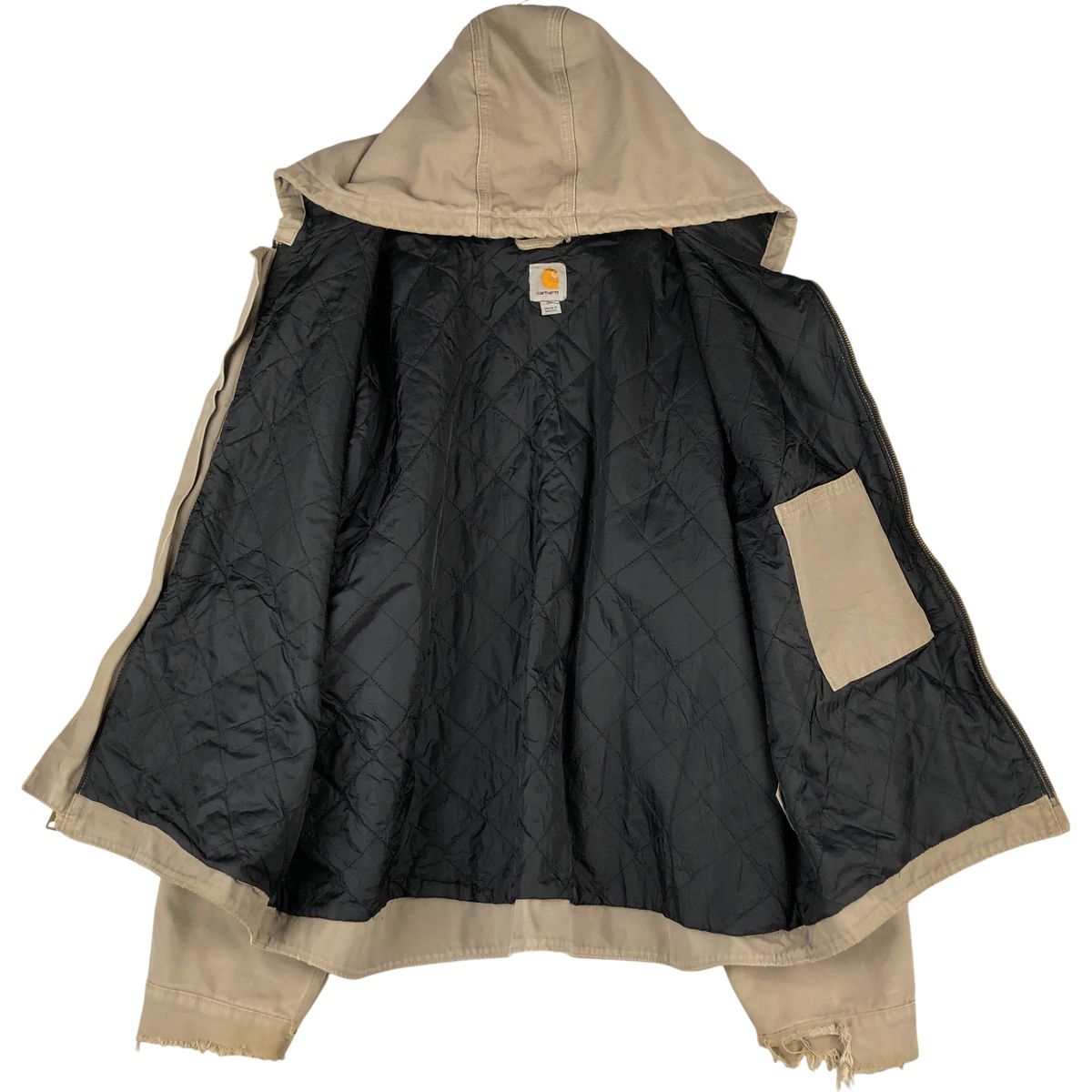 古着 カーハート Carhartt アクティブジャケット 中綿入り ダック