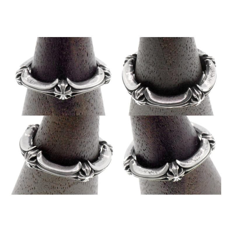 クロムハーツ CHROME HEARTS PLUS AND BONE RING プラス アンド ボーン シルバー リング 45336