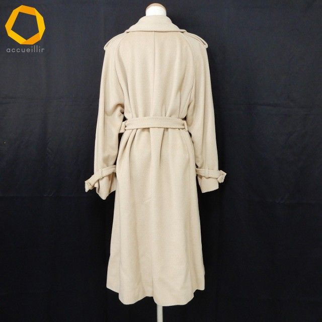 wnc マックスマーラ Maxmara ロング コート 40 ベージュ系 キャメル