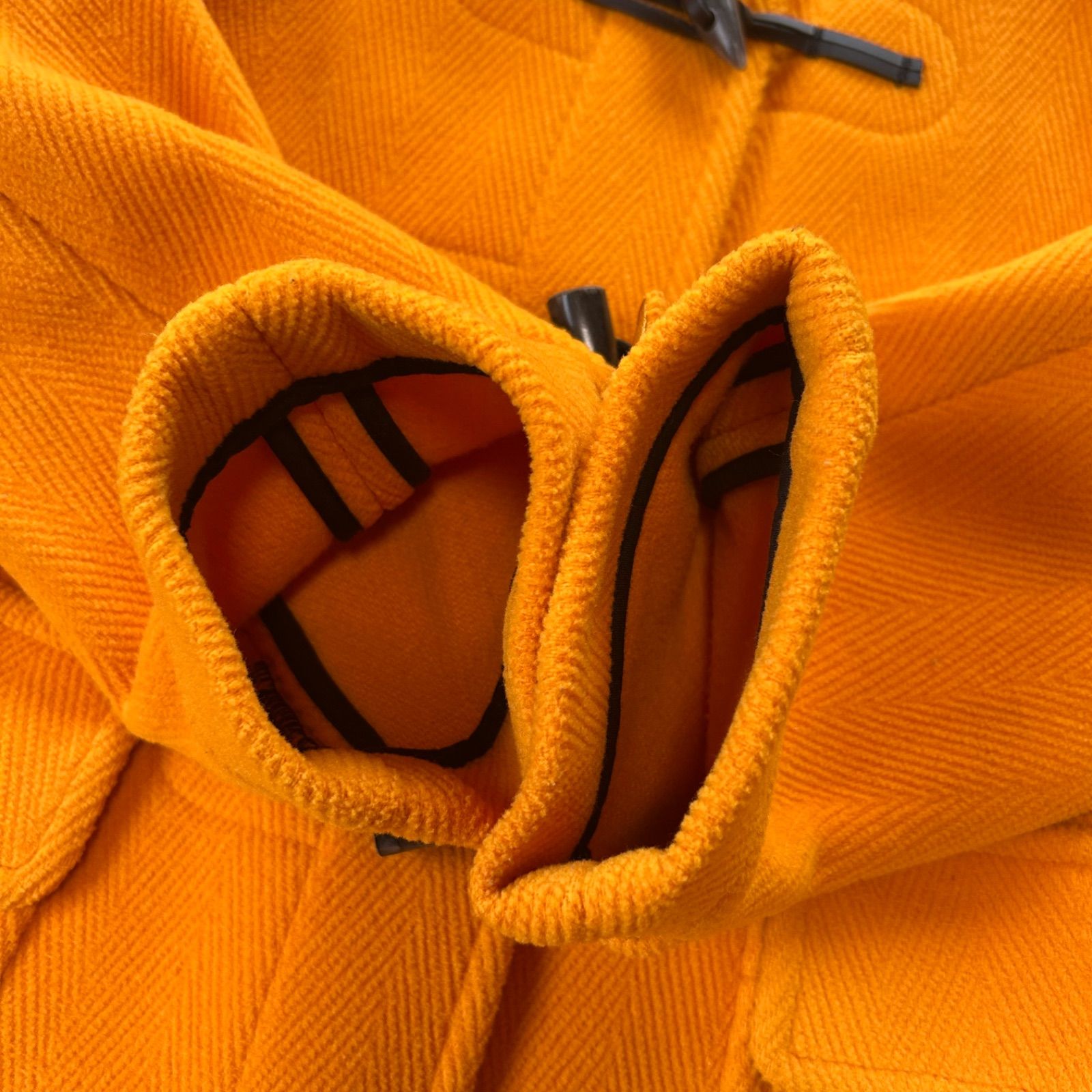 GRENFELL グレンフェル 英国製 ロング ヘリンボーン フーディ ダッフル