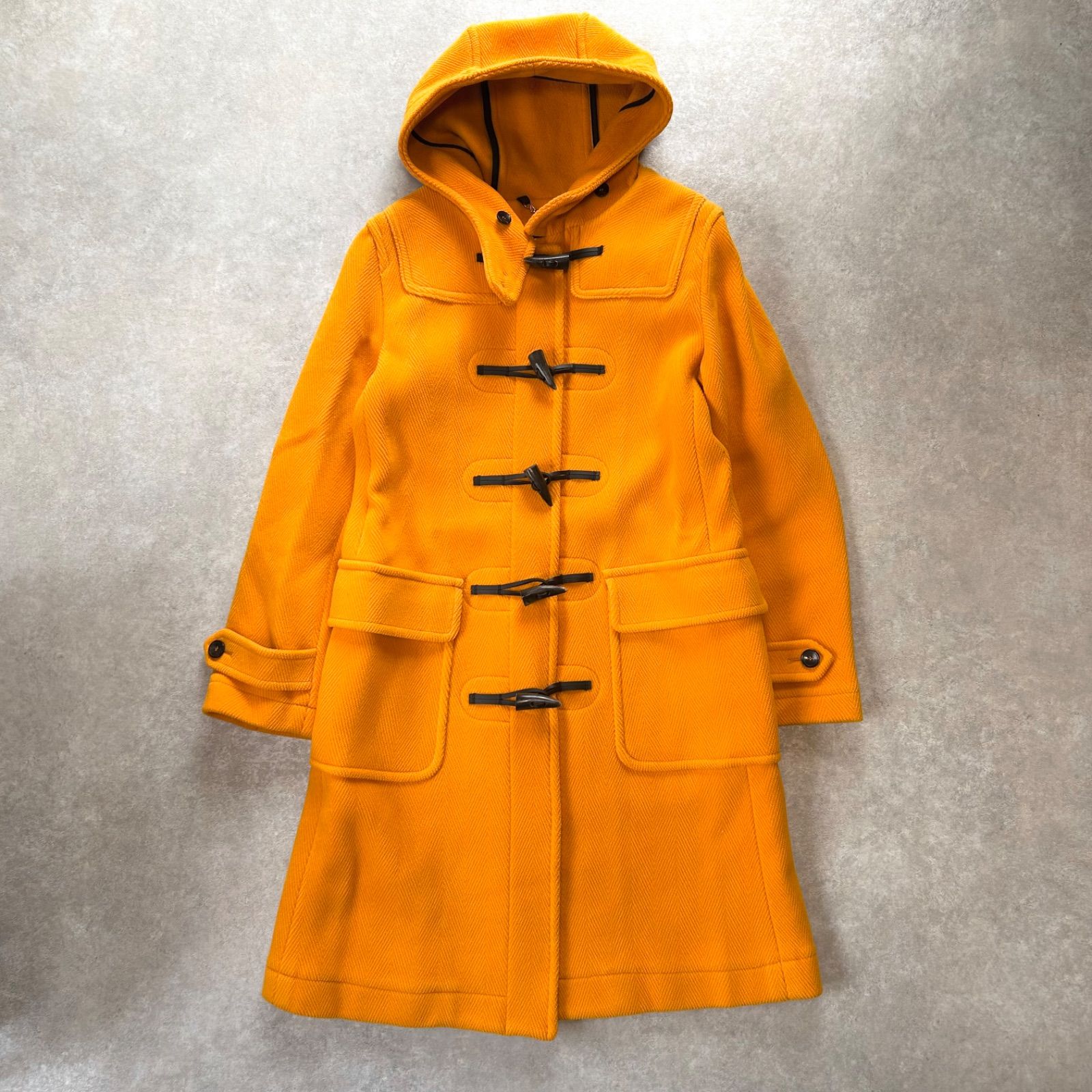 GRENFELL グレンフェル 英国製 ロング ヘリンボーン フーディ ダッフル