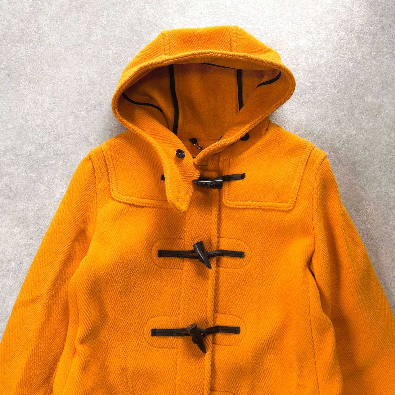 GRENFELL グレンフェル 英国製 ロング ヘリンボーン フーディ ダッフル