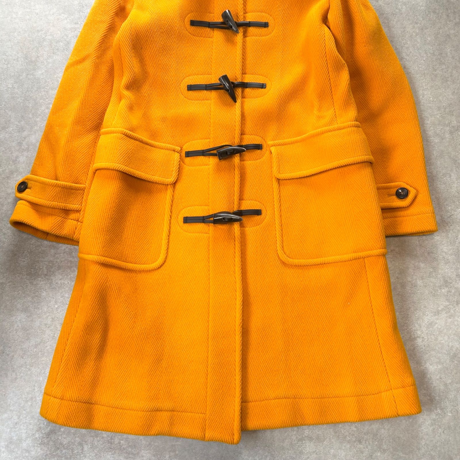 GRENFELL グレンフェル 英国製 ロング ヘリンボーン フーディ ダッフル