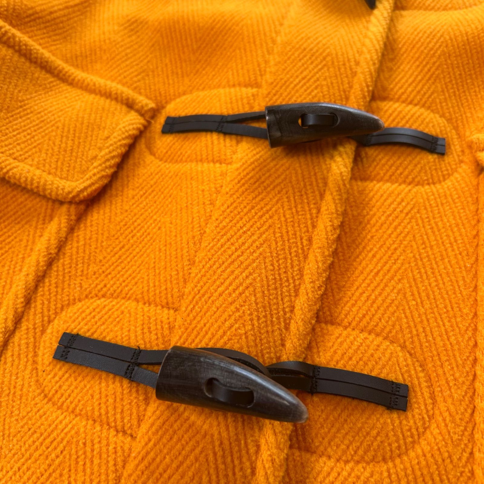 GRENFELL グレンフェル 英国製 ロング ヘリンボーン フーディ ダッフル