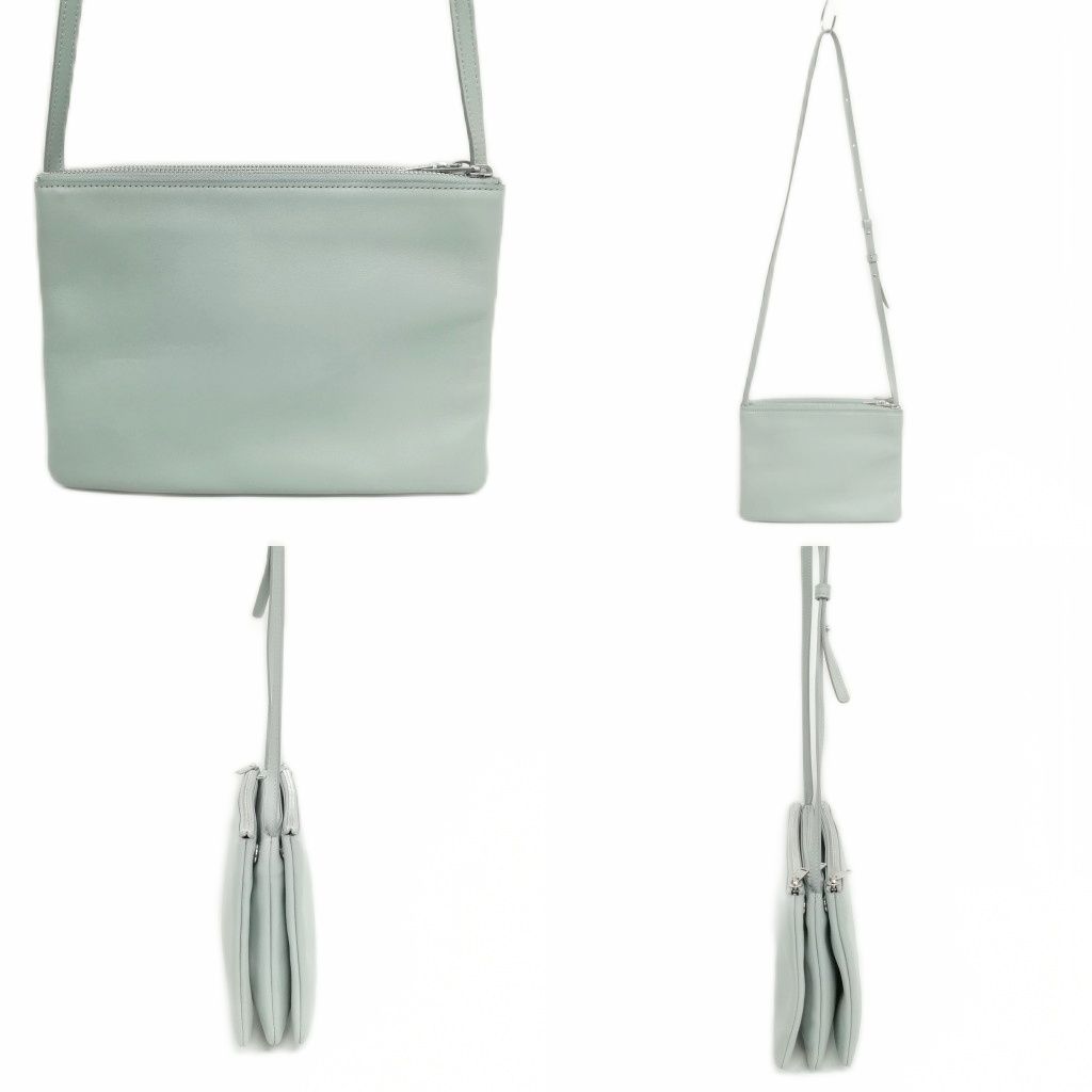 セリーヌ CELINE TORIO トリオ スモール ショルダーバッグ ブルー