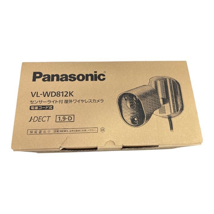 K-127-2 Panasonic VL-WD 812 K センサーライト付防犯カメラ