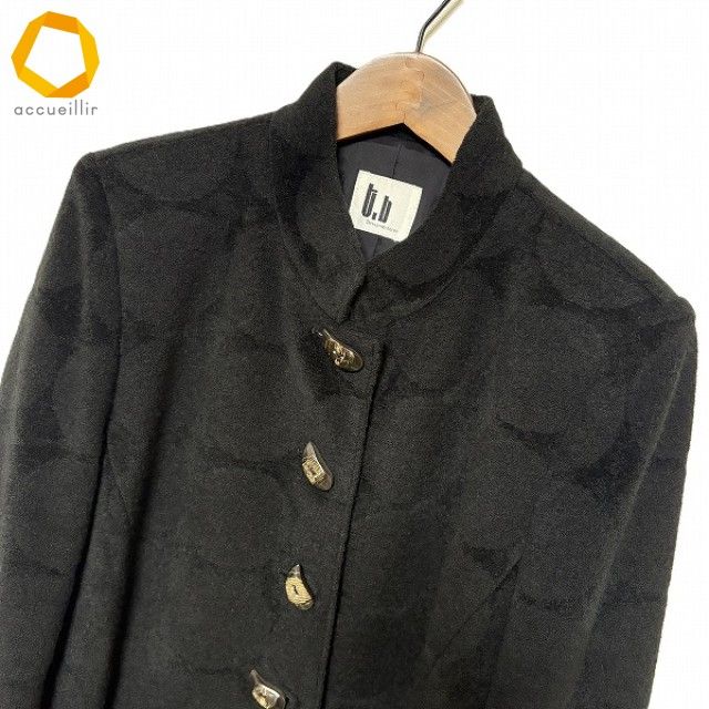 wnc ティービーセンソユニコ tb Sensounico コート 9 黒 ロング ドット