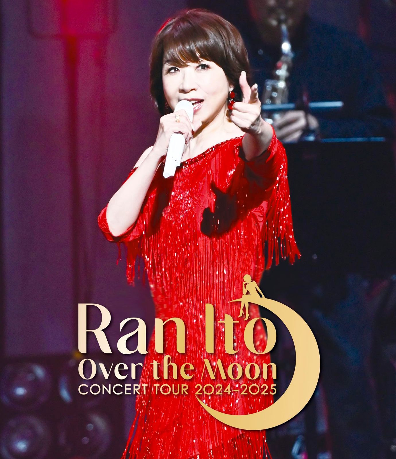 伊藤 蘭 ～Over the Moon～ コンサートツアー 2025 通常盤 Blu ray 伊藤蘭 ビジュアルシート 組付 出演 形式