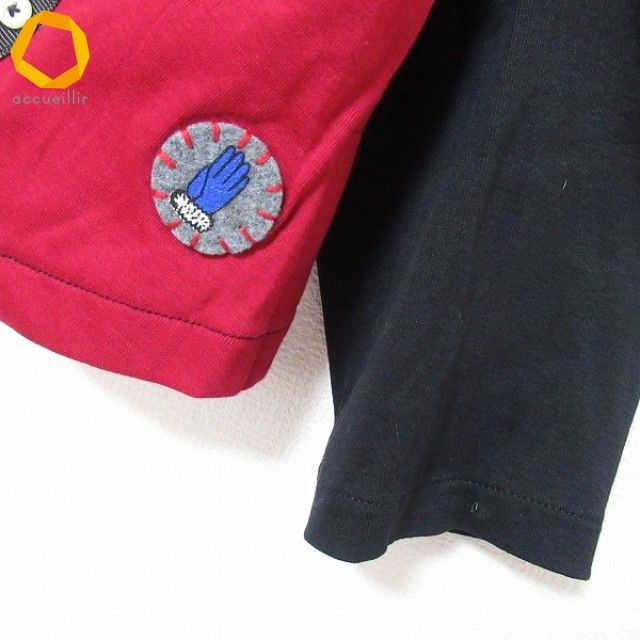 アルベロベロ OLLEBOREBLA カットソー 長袖Tシャツ ビーズ レディース