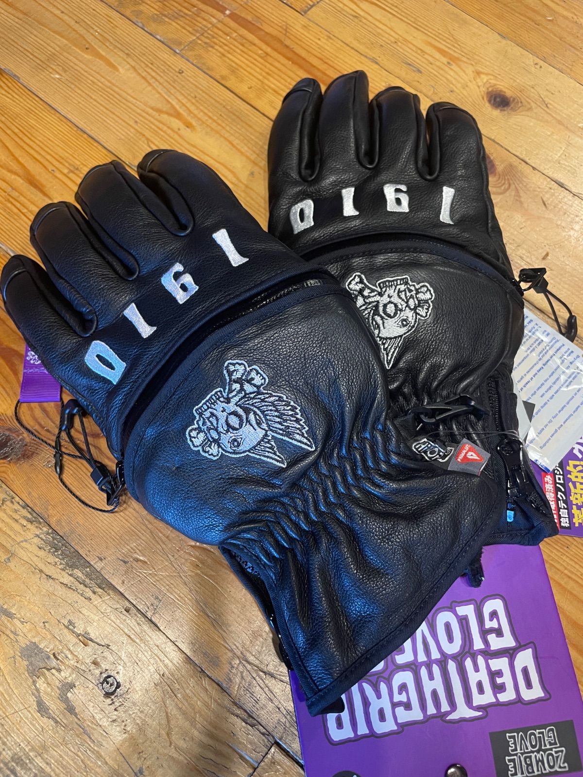 DEATH GRIP Zombie Glove デスグリップ グローブ ファスナー