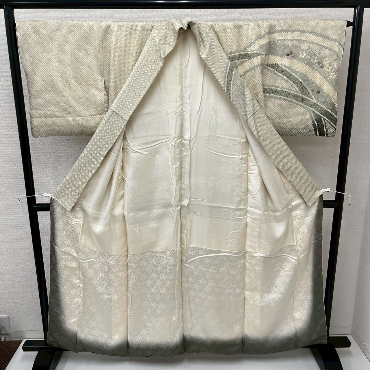 裄67 素敵な絞り染め