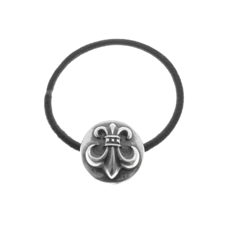 クロムハーツ CHROME HEARTS 【 HAIRBAND 】 BSフレア ボタン ヘアゴム