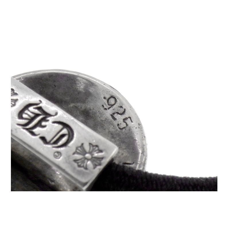 クロムハーツ CHROME HEARTS 【 HAIRBAND 】 BSフレア ボタン ヘアゴム