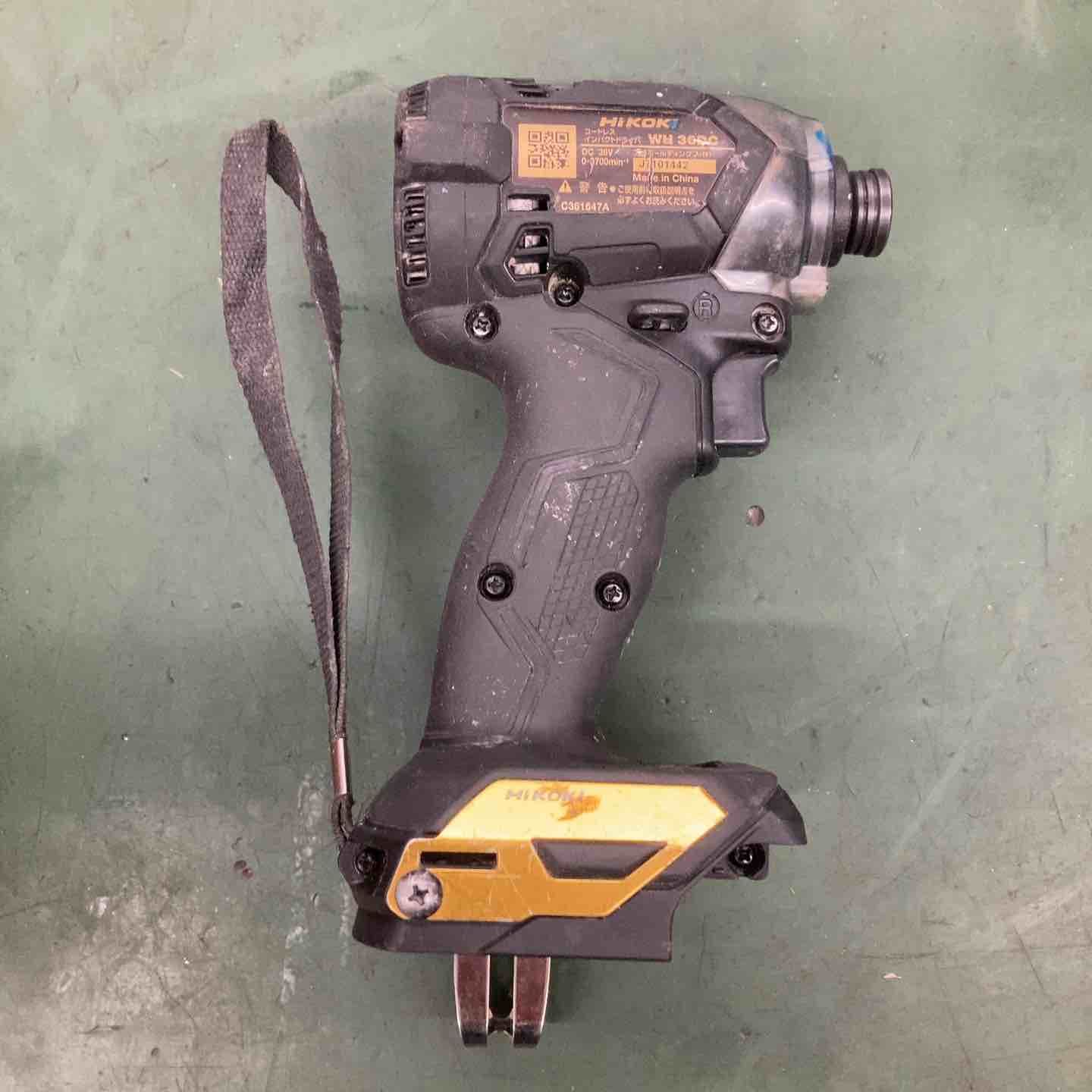 ハイコーキ HIKOKI 旧 日立工機 コードレスインパクトドライバー WH 36 DC NNB