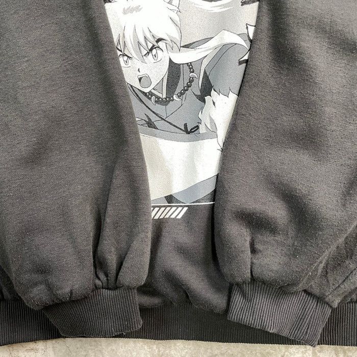 犬夜叉 INUYASHA いぬやしゃ キャラクタープリント スウェットシャツ