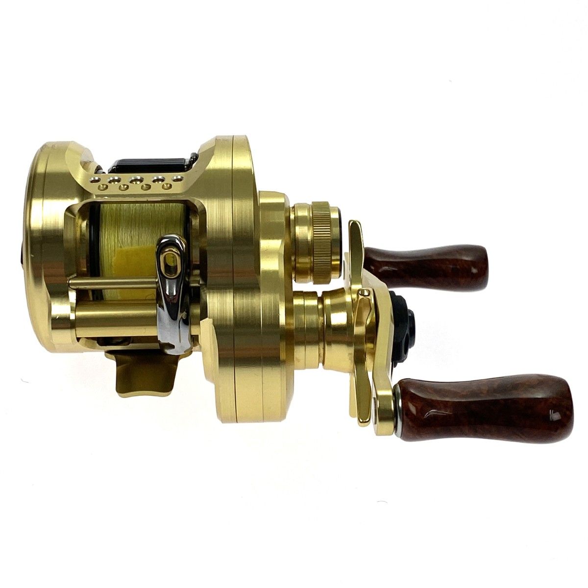 SHIMANO シマノ 22 カルカッタコンクエスト 201 XG 左ハンドル 04419 ハンドルノブ変更