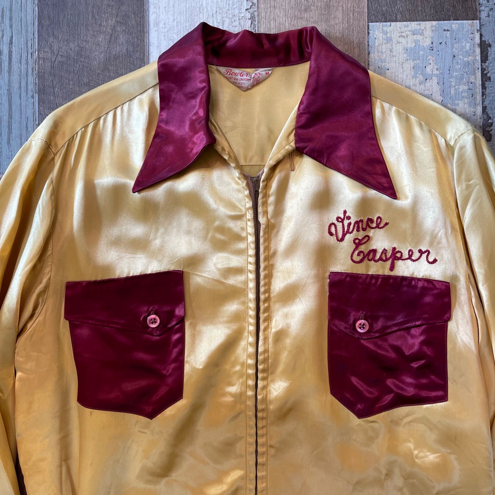 50s 60s Bowlers シュライナーサテンジャケット フリーメイソン - メルカリ