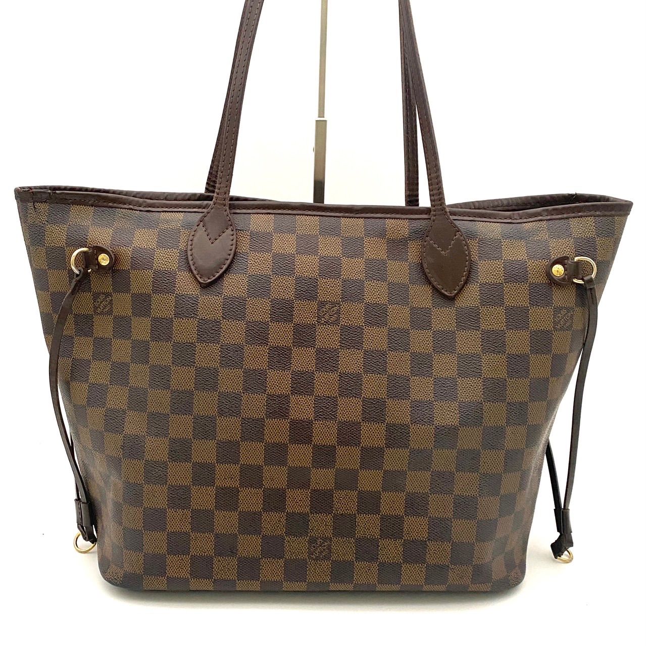 【超美品✨】ルイヴィトン　ダミエ　エベヌ　べレムMM　トートバッグ　ハンドバッグ ルイヴィトン ダミエ エベヌ ネヴァーフルMM トートバッグ ブラウン