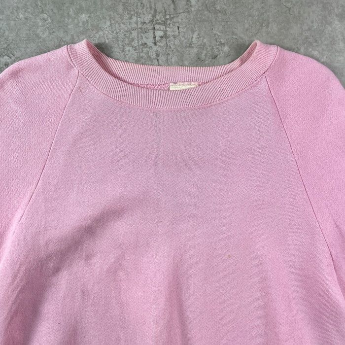 90年代 USA製 FRUIT OF THE LOOM ラグラン ブランクスウェットシャツ