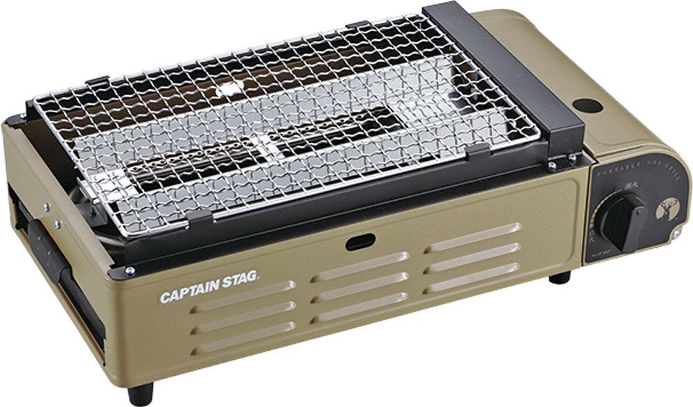 最高 キャプテンスタッグ CAPTAIN STAG アウトドア 焼き名人 卓上