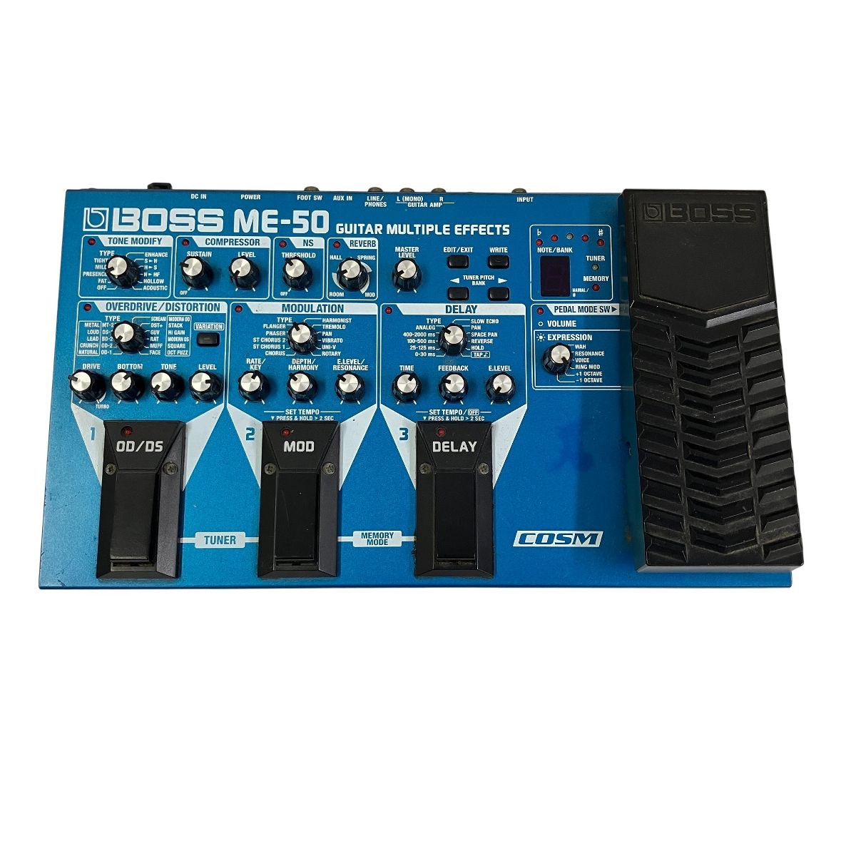 BOSS ME-50 GUITAR MULTIPLE EFFECTS ギター マルチエフェクター 直感