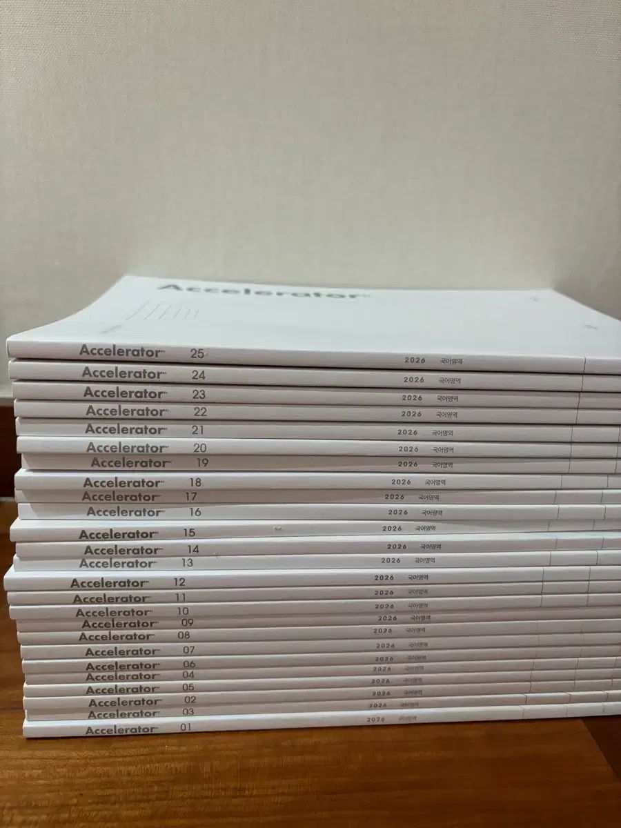 時代人材 2026 Accelerator エクセル 韓国語 週刊誌 1-25