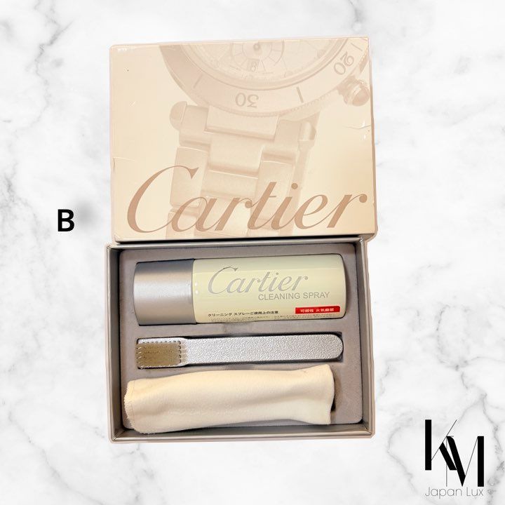 Cartier カルティエ 腕時計クリーニングスプレーセット（A~C） 取扱