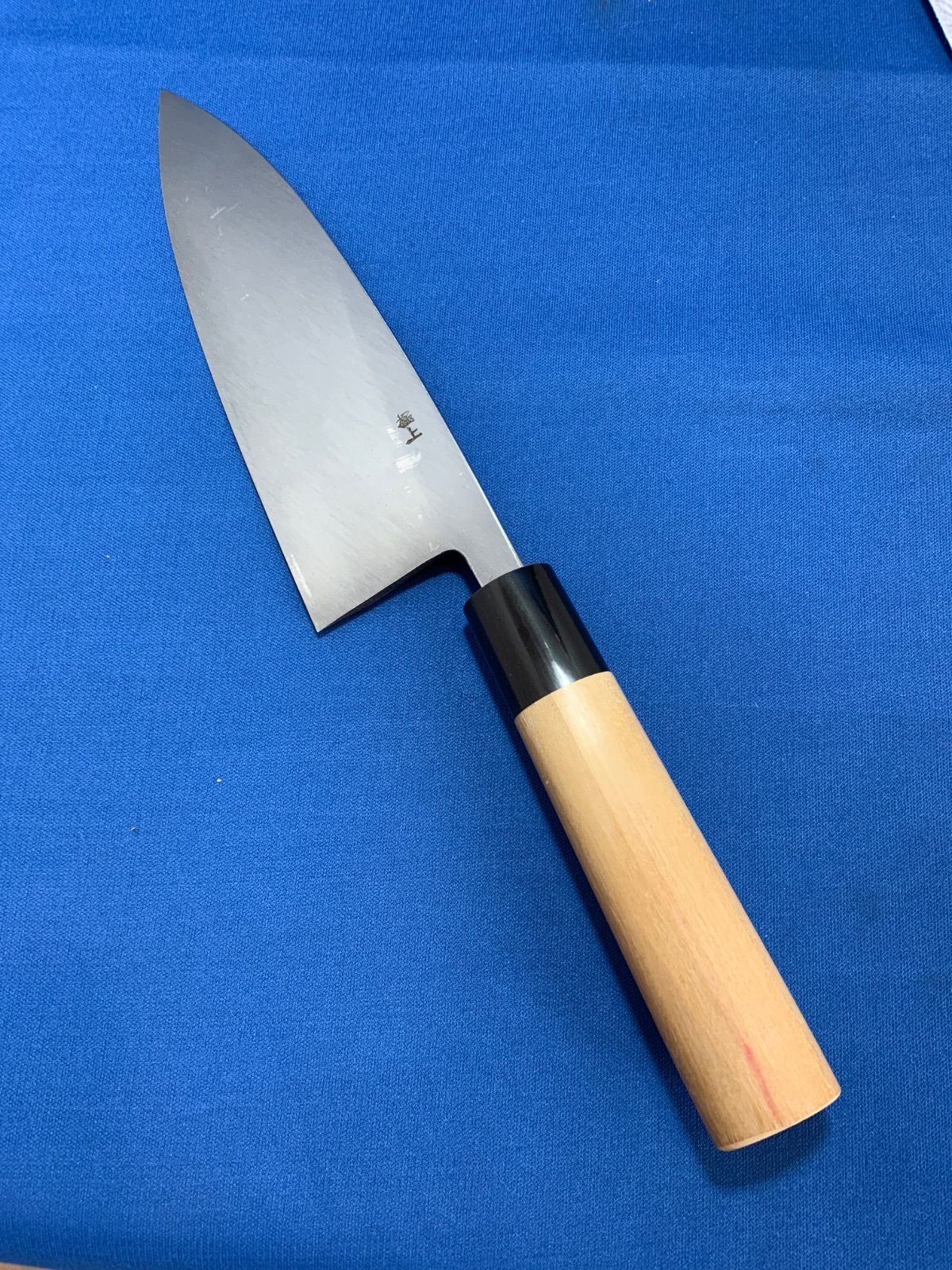  泉源兼光 上 出刃 包丁 本霞研 180 m 出刃包丁 包丁 ナイフ
