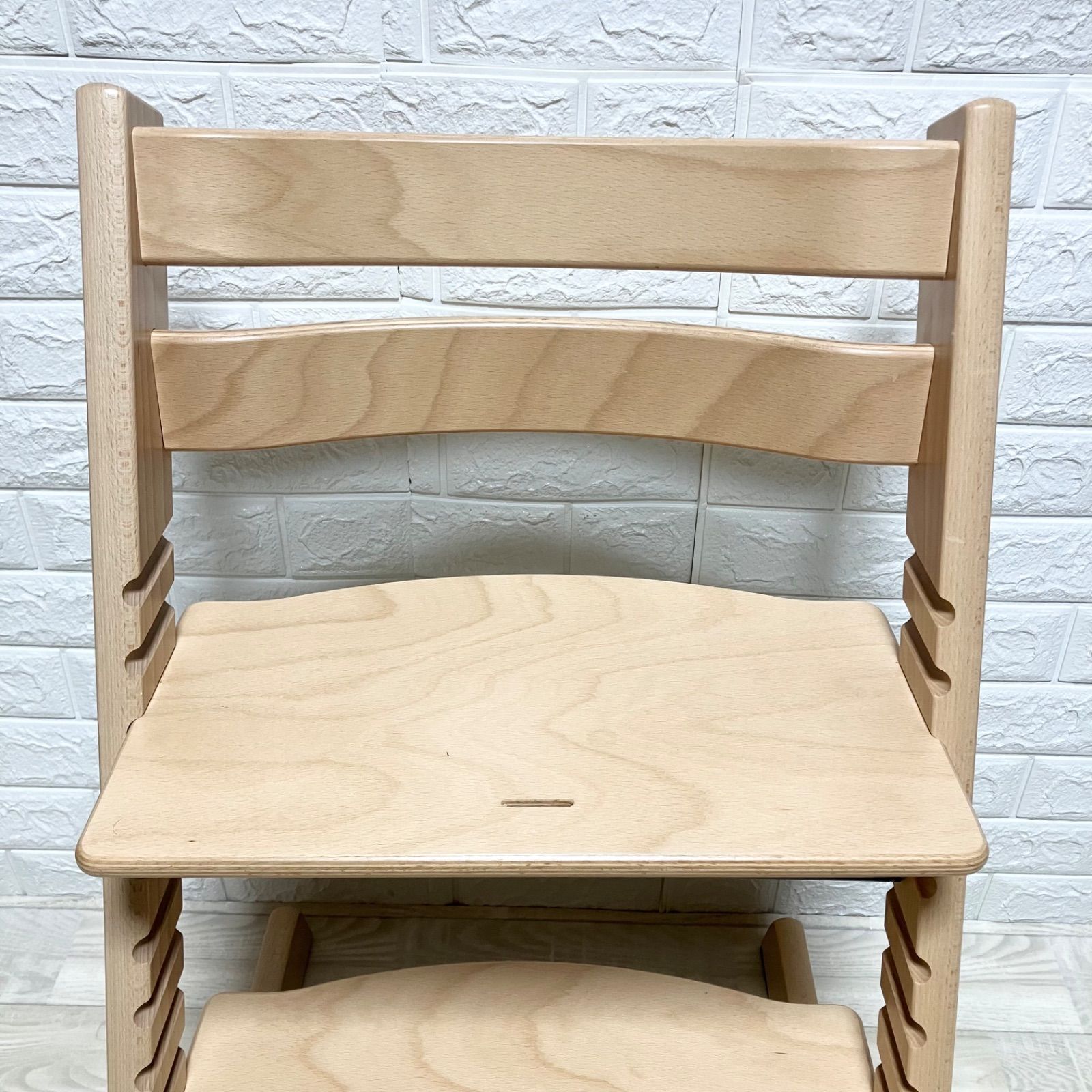 美品‼︎ 人気色 ナチュラル ストッケ トリップトラップ シリアル7 #7