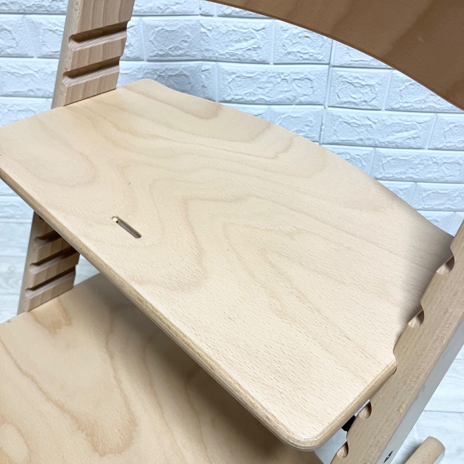 美品‼︎ 人気色 ナチュラル ストッケ トリップトラップ シリアル7 #7