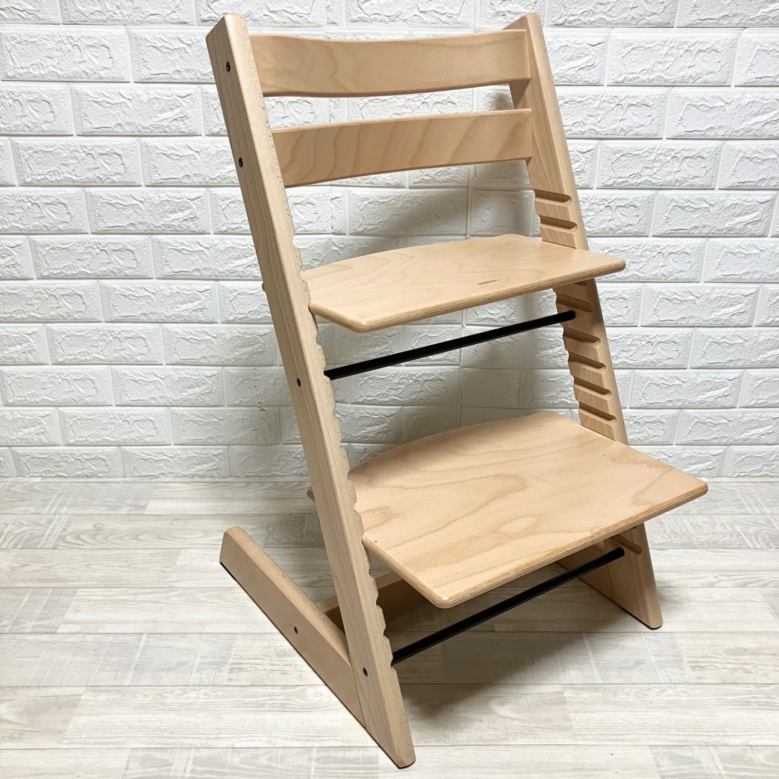 美品‼︎ 人気色 ナチュラル ストッケ トリップトラップ シリアル7 #7