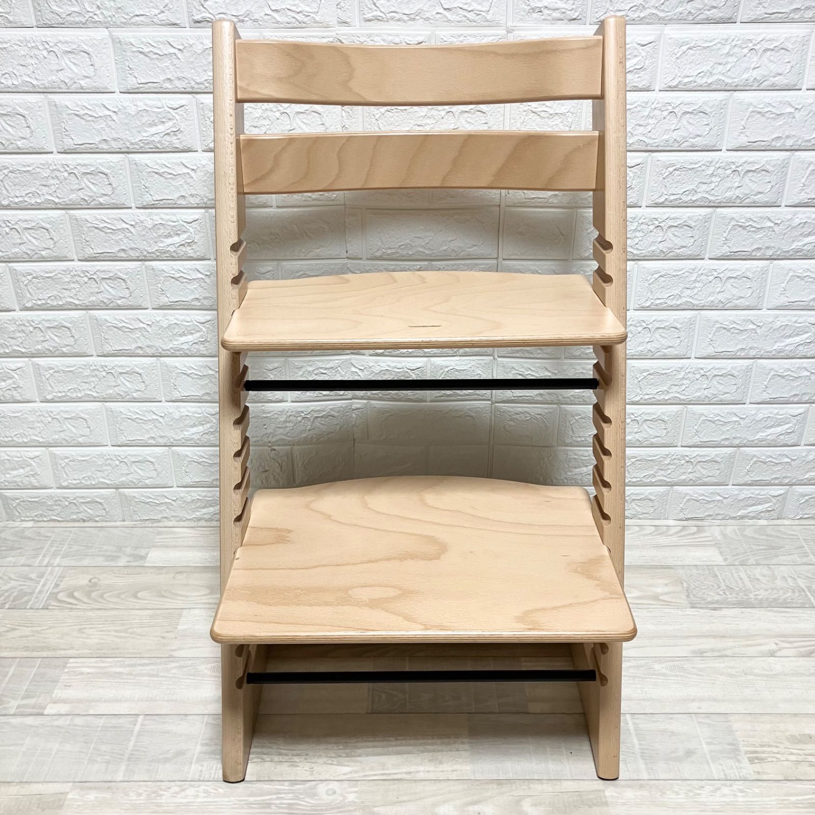 美品‼︎ 人気色 ナチュラル ストッケ トリップトラップ シリアル7 #7