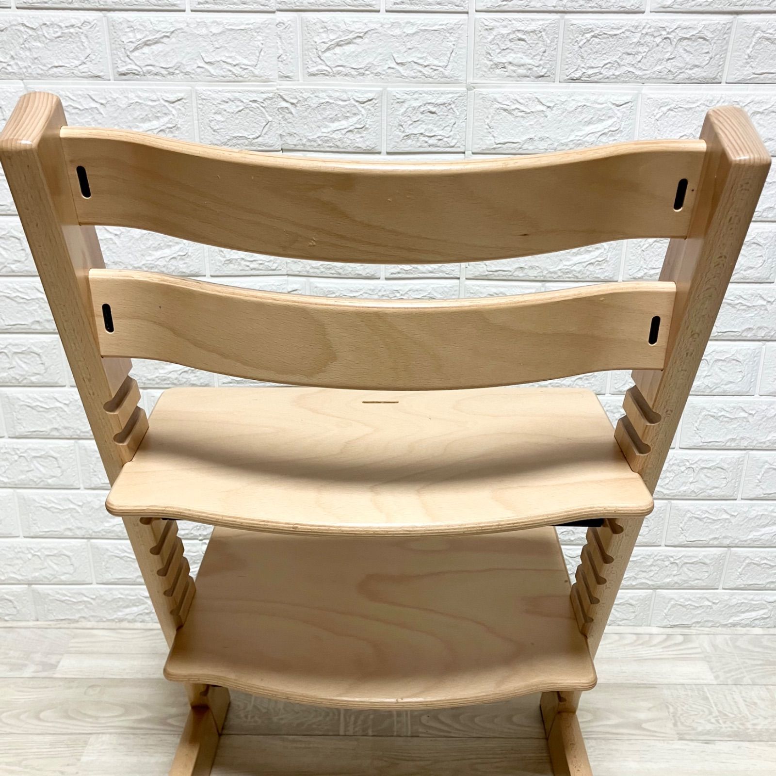  ‼︎ 色 ナチュラル ストッケ トリップトラップ シリアル7 7 延長グライダー付き ベビーラック チェア ベビー用家具