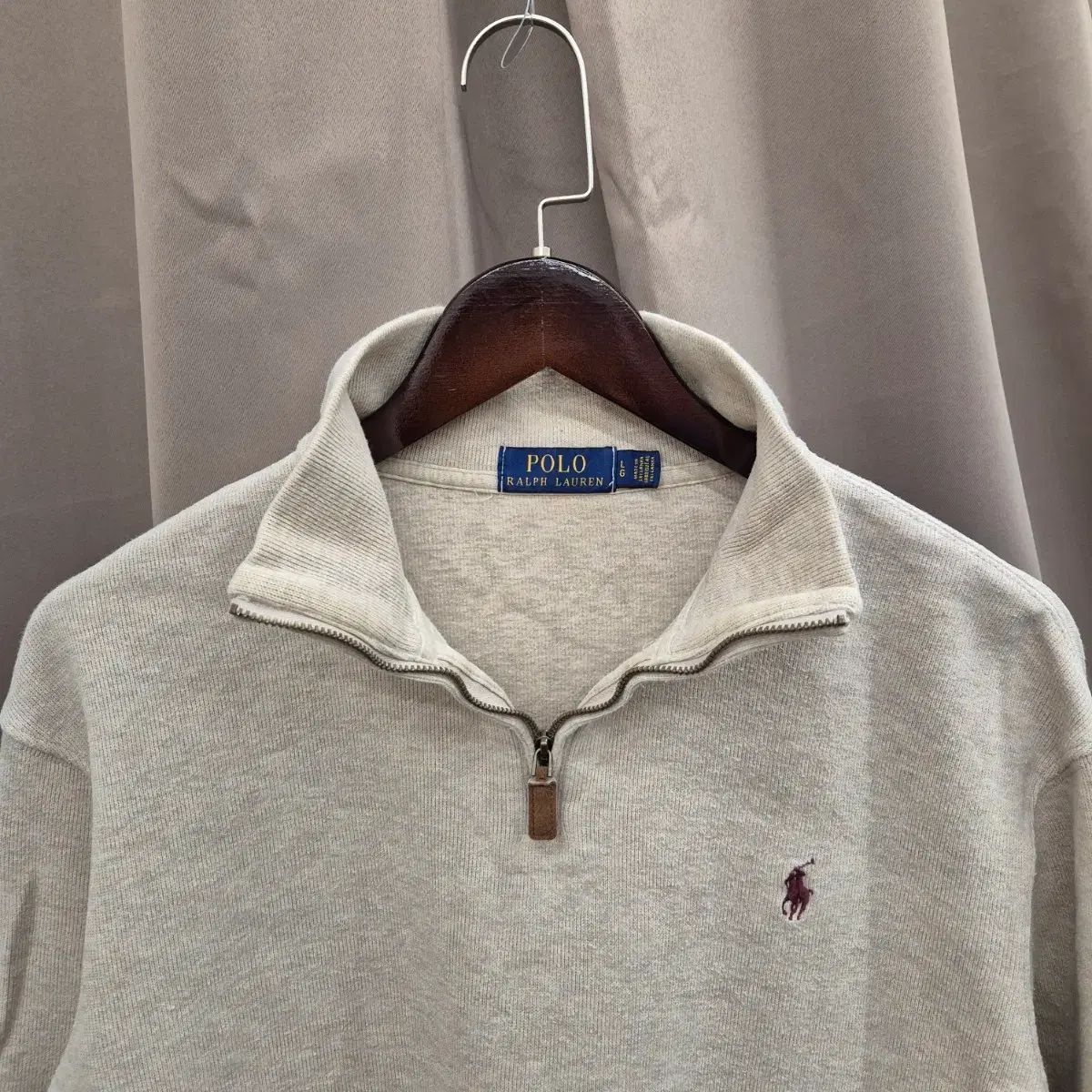 ポロラルフローレン ハーフジップアップ L