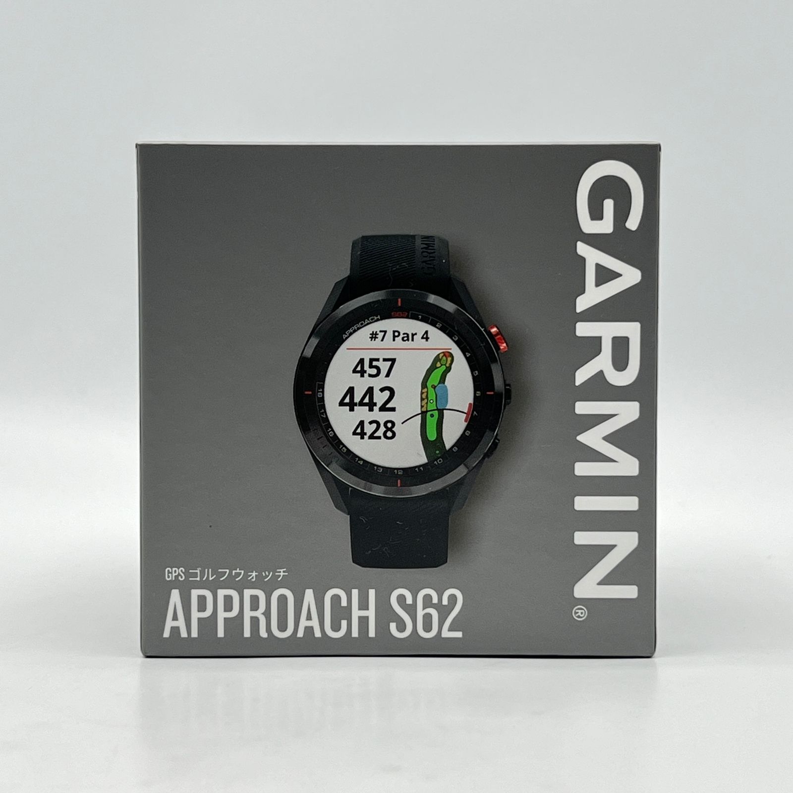美品】GARMIN Approach S62 Black 010-02200-20 ゴルフナビ スマート