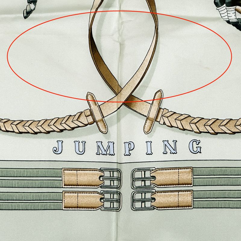 エルメス HERMES スカーフ カレ90 JUMPING ジャンピング レディース