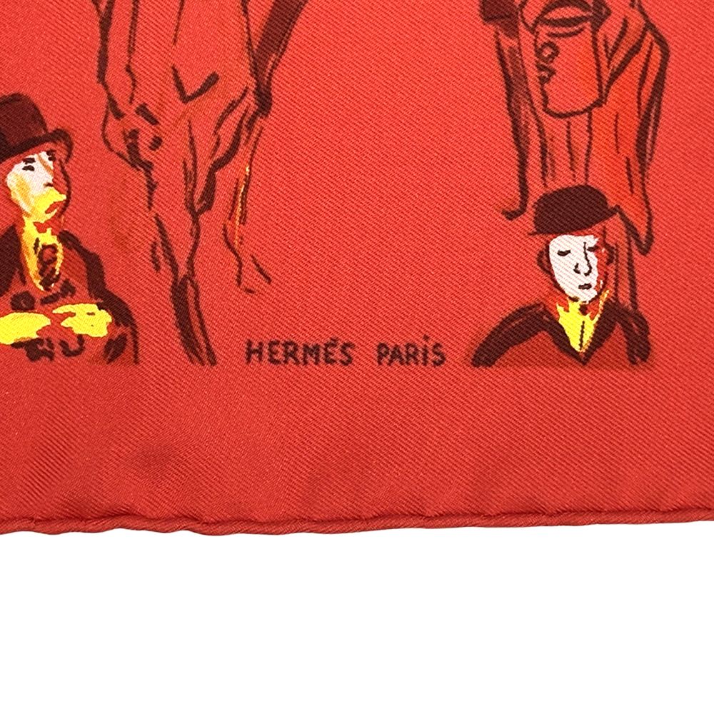 エルメス HERMES スカーフ プチカレ Paddock パドック レディース