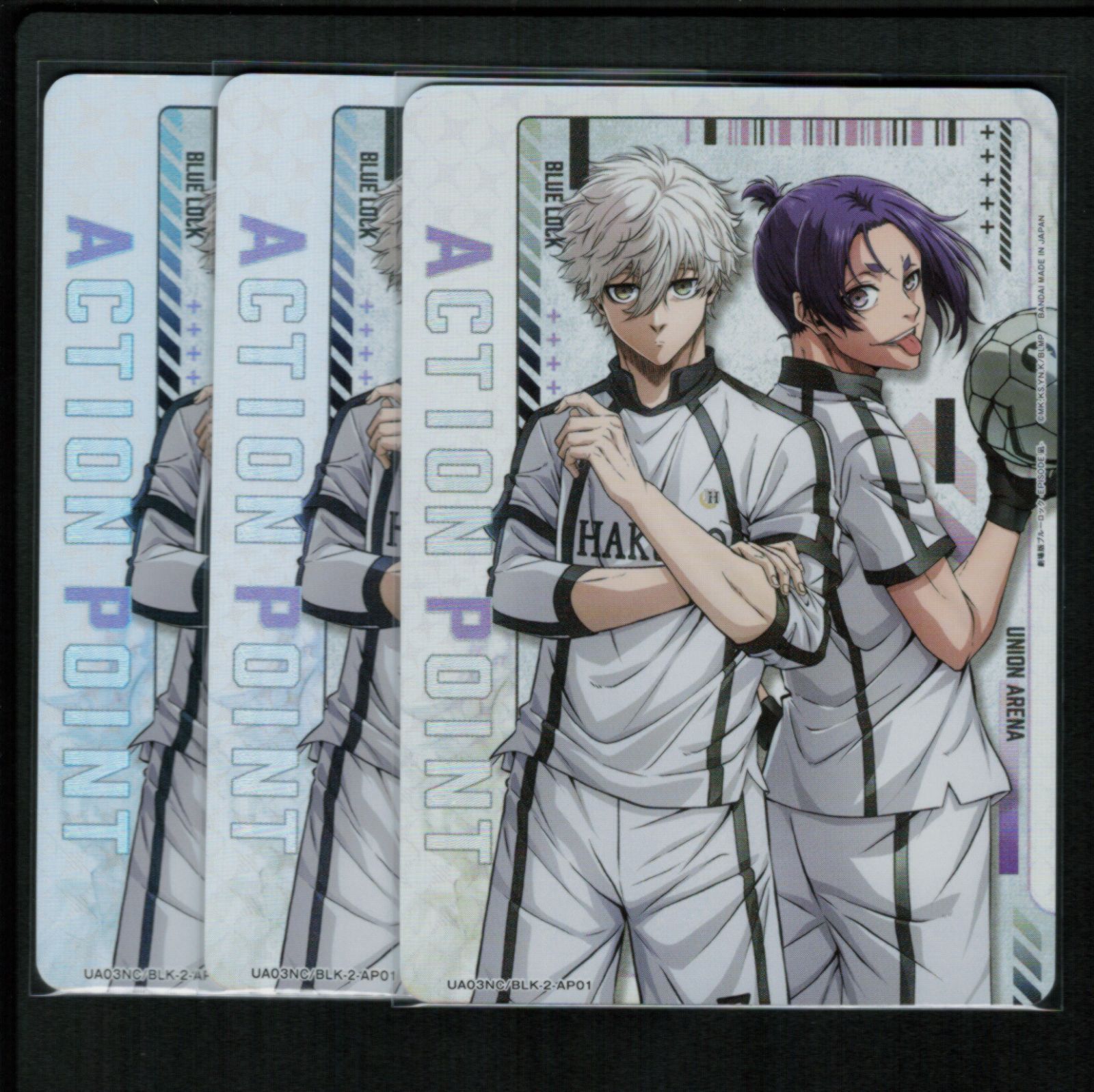 3枚】 アクションポイントカード (ブルーロック-EPISODE 凪-) UA03NC