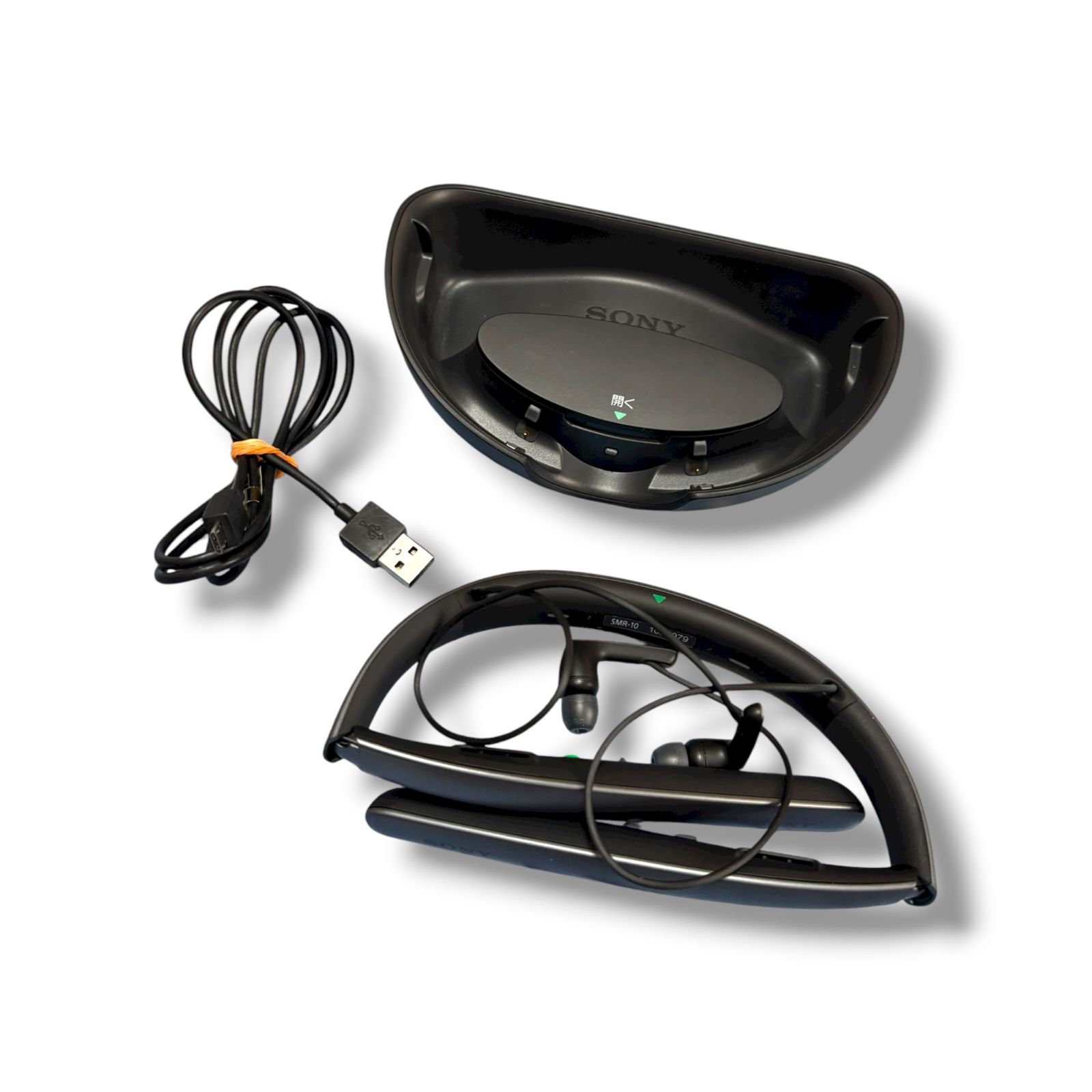 No,2818]ソニー 首かけ集音器/テレビ用スピーカー SMR-10 : 最大24時間