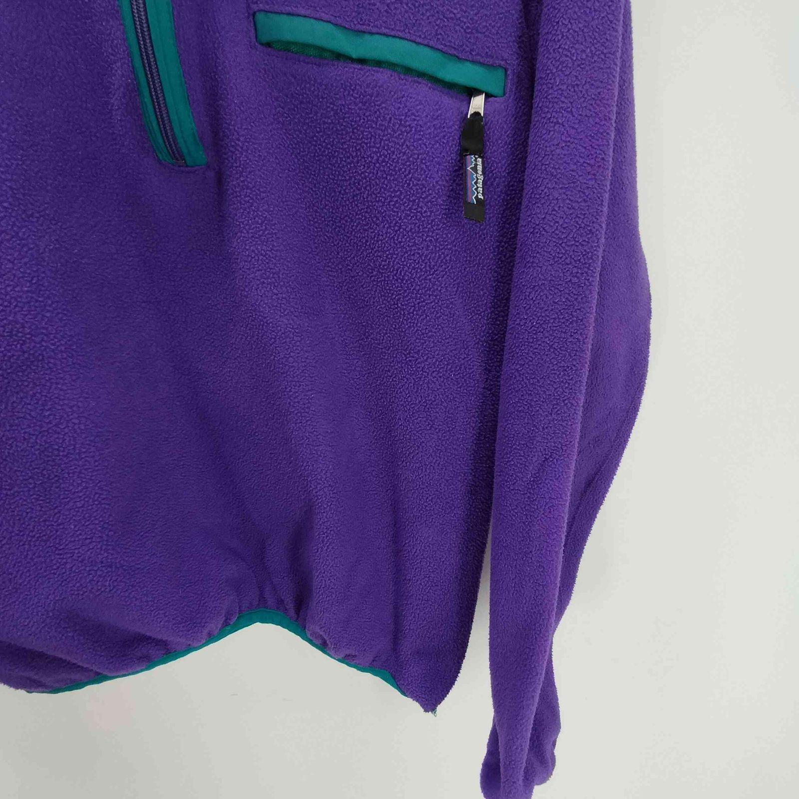 パタゴニア patagonia 90S 90AW USA製 PULLOVER FLEECE 1/2 ZIP JACKET