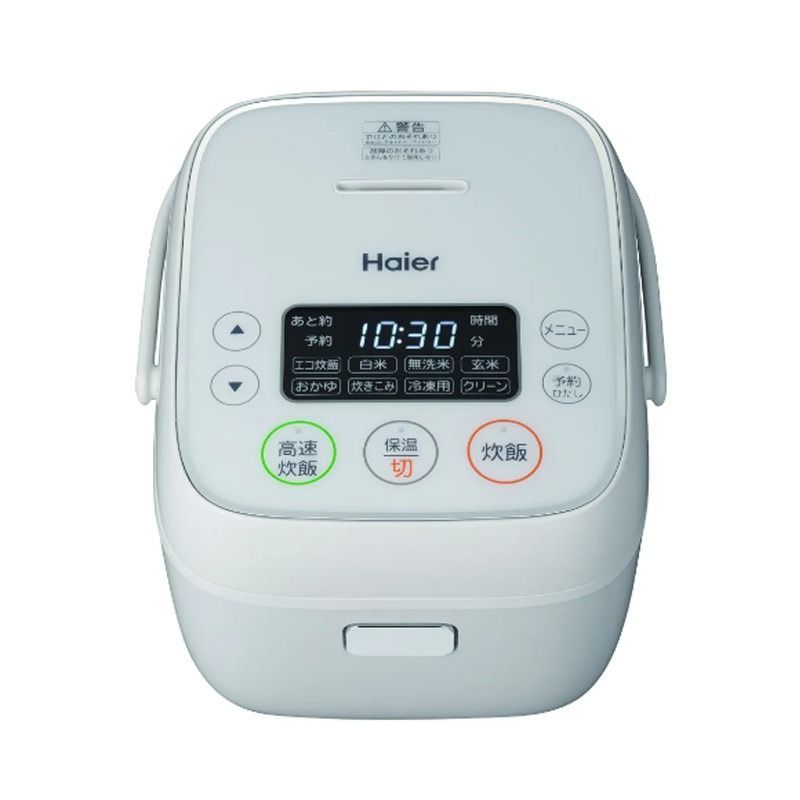 再生品 炊飯器 マイコンジャー ハイアール 2024年製～ JJ-M32B(W