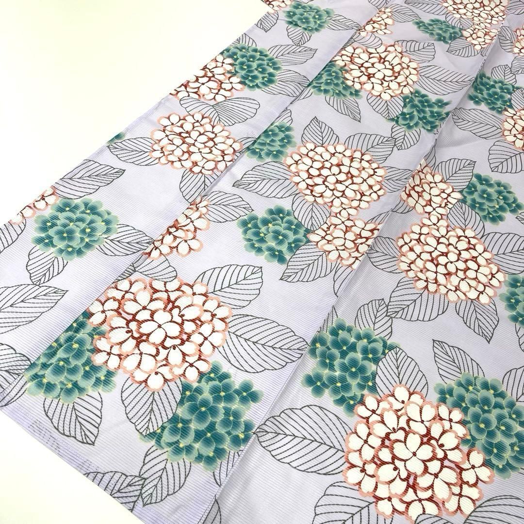 【着物と帯 時流】Y25830◆浴衣◆綿絽 未使用品 綿100% 裄68丈163 着物と帯 時流】Y25838st◇浴衣◇綿絽 未使用 綿100% 紫陽花 薄紫