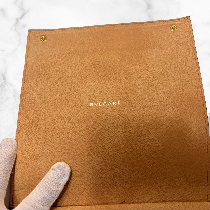 BVLGARI ブルガリ ネックレス レザー ケース カバー ジュエリーケース