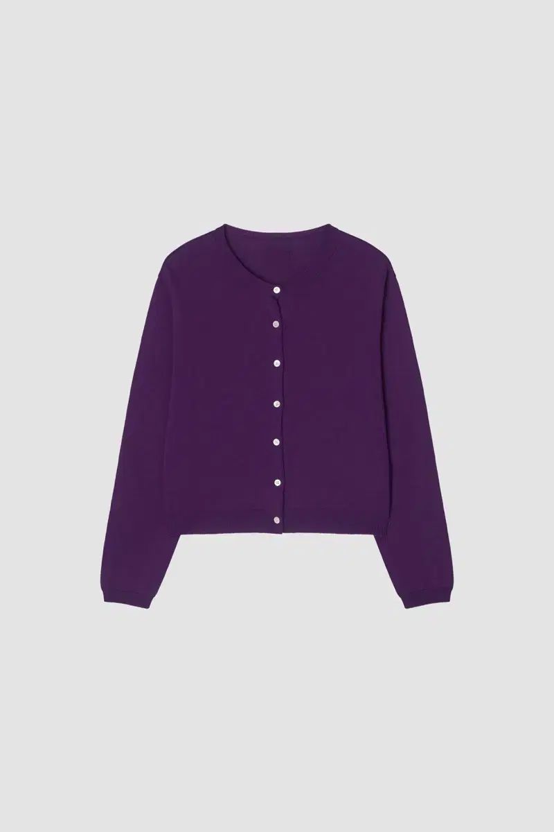 ソーディングキーブレーザー Cara Violet Wool Cardigan