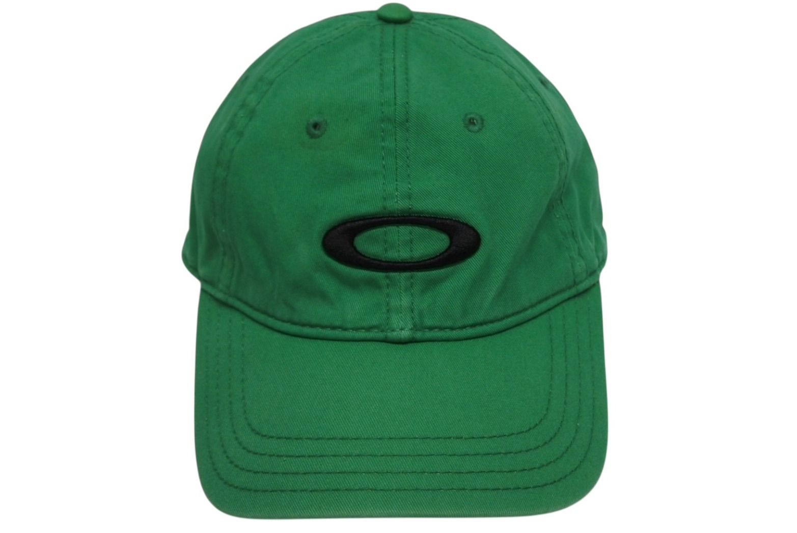 OAKLEY オークリー ベースボール キャップ グリーン コットン 刺繍 アメリカ製 4 b 010002