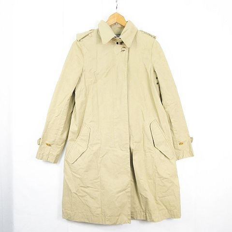 マカフィー MACPHEE トゥモローランド ステンカラーコート ロング丈 綿